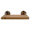 Alfi Brand ALFI brand ABS16R 16" Folding Teak Wood Shower Seat Bench ABS16R-BN - alternate 2